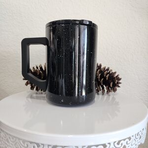 Black Speckled Mug